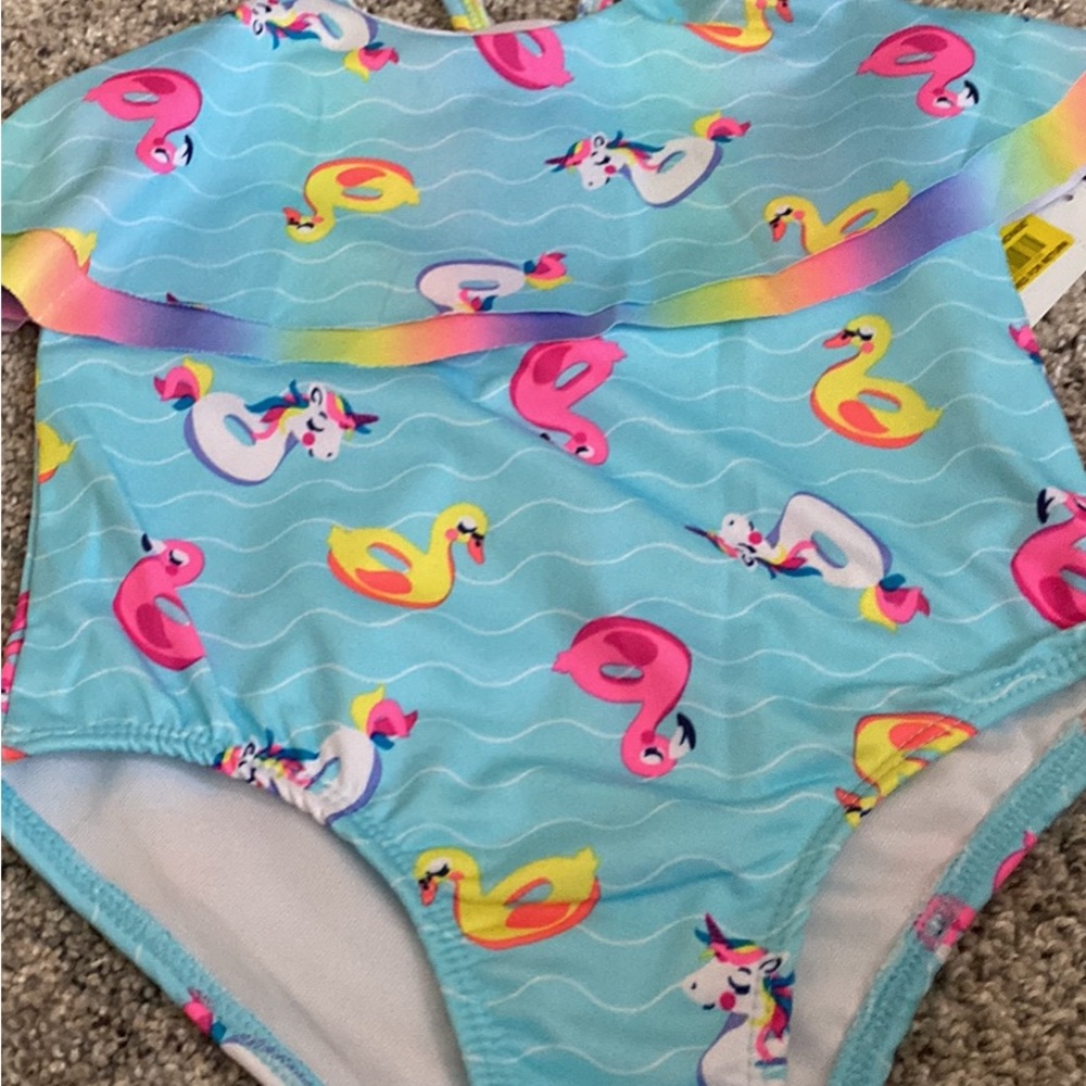 NWT Girls Swimsuit Size 5